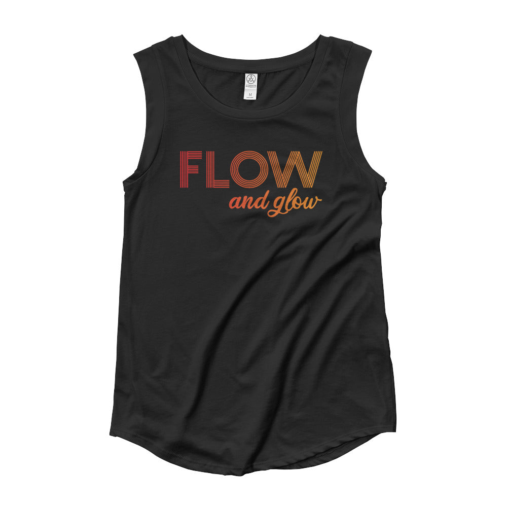 Flow and Glow (Cap Sleeve Tee)