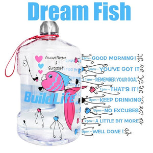 Inspiring Water Bottle with Large Capacity