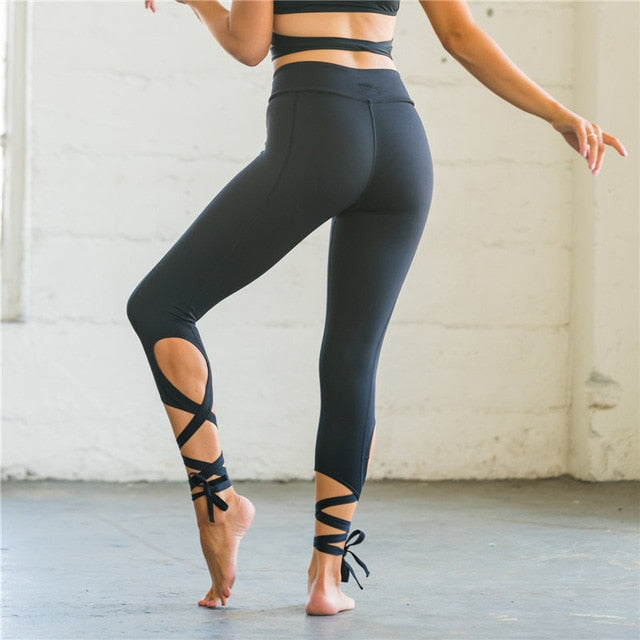 Ballerina Style Capris Active Leggings