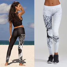 Load image into Gallery viewer, Tree of Life Printed Yoga Pants